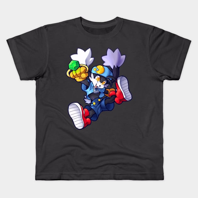 Klonoa Kids T-Shirt by cyandreamer